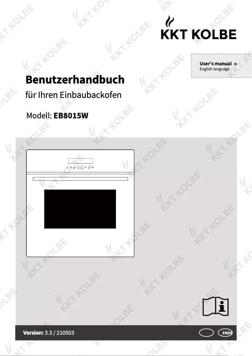 Page 1 de la notice Manuel utilisateur KKT Kolbe SET8015KFSW