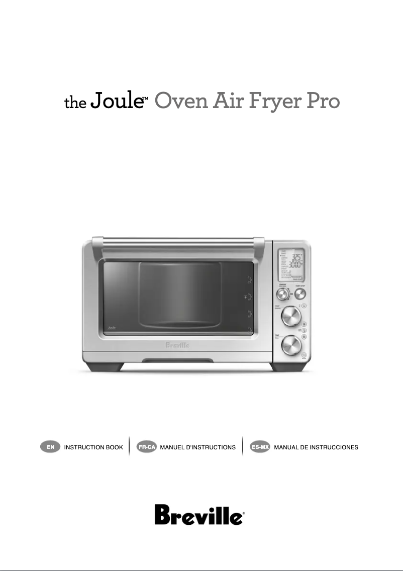 Image de la première page du manuel de l'appareil the Joule Oven Air Fryer Pro BOV950