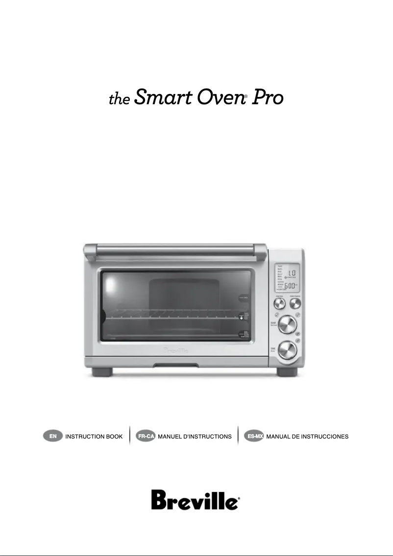 Page 1 de la notice Manuel utilisateur Breville BOV845BSS