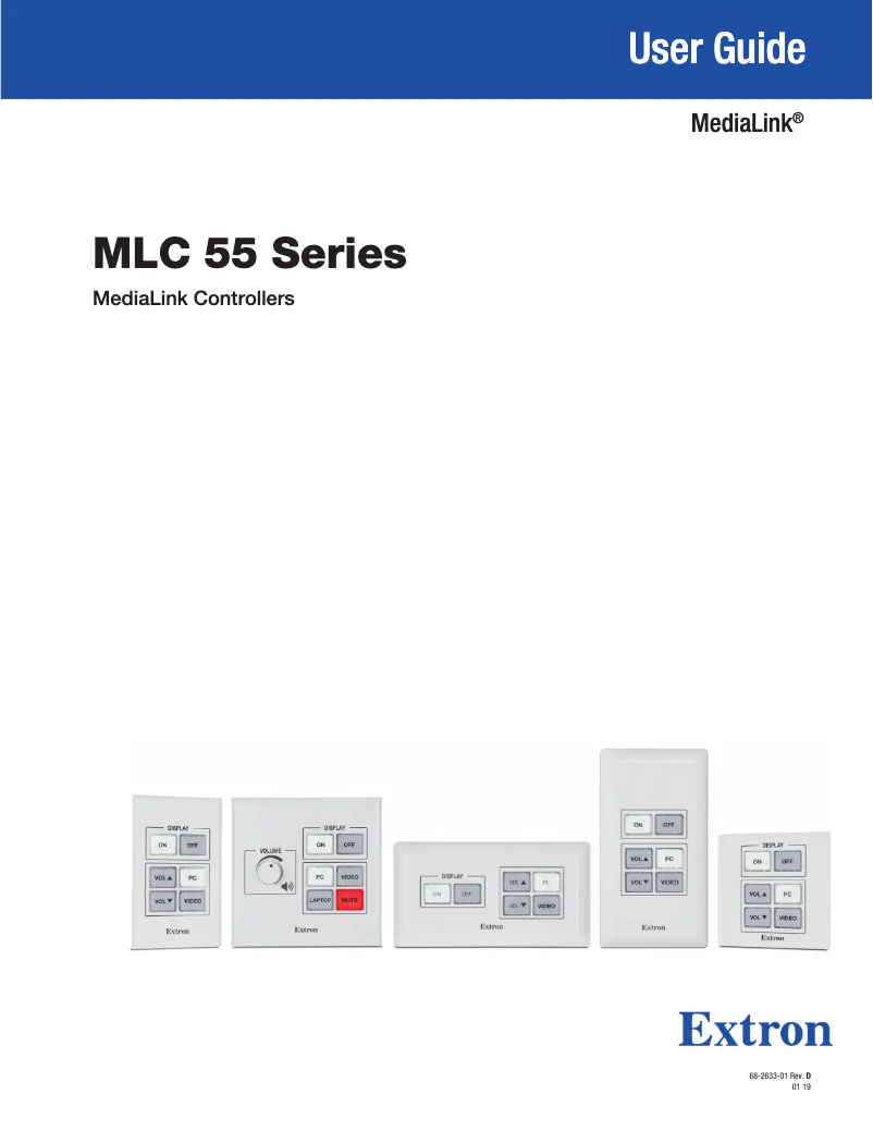 Image de la première page du manuel de l'appareil MLC 55 RS EU