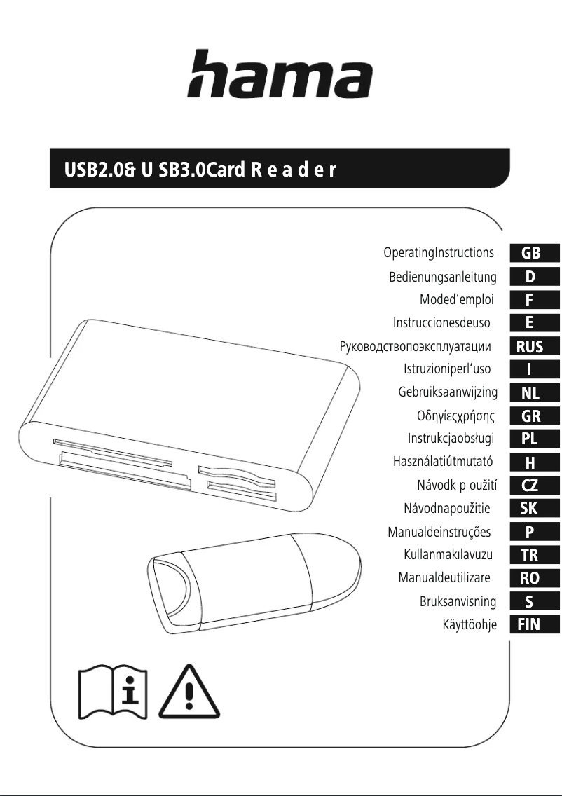 Image de la première page du manuel de l'appareil 00124194