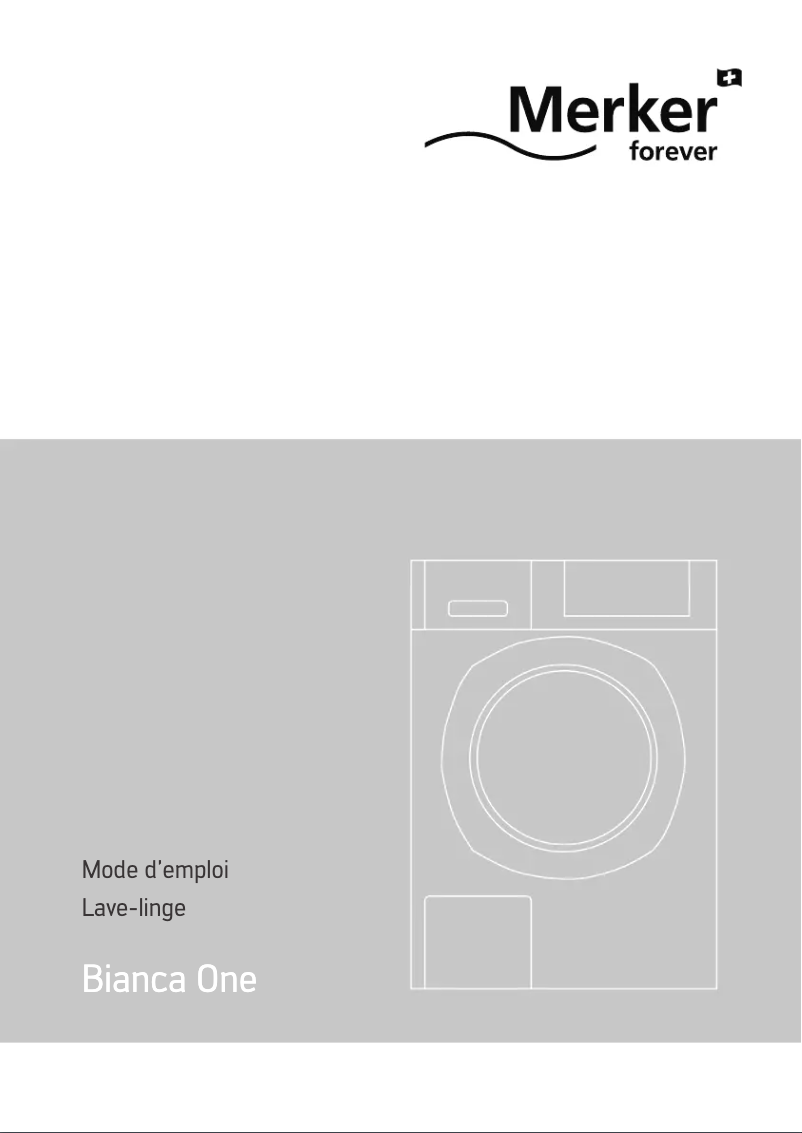 Page 1 de la notice Manuel utilisateur Merker Bianca One