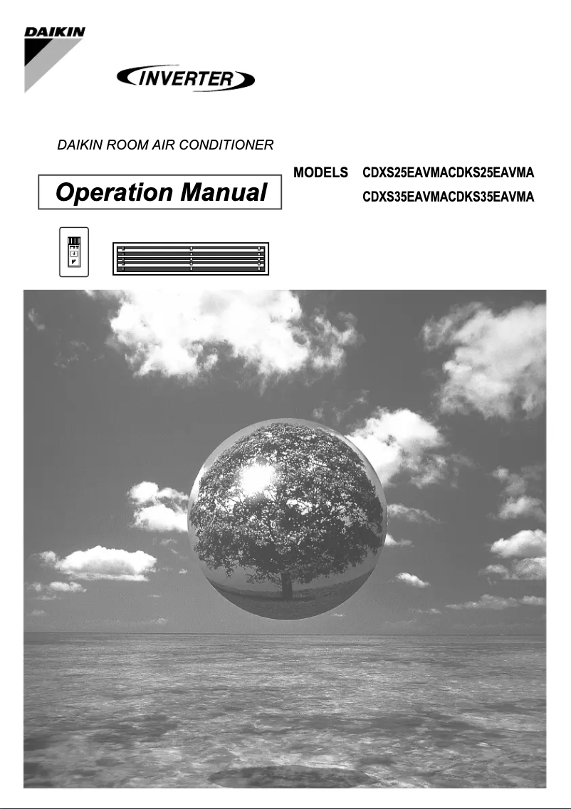 Imagen de la primera página del manual del dispositivo CDKS35CVMA