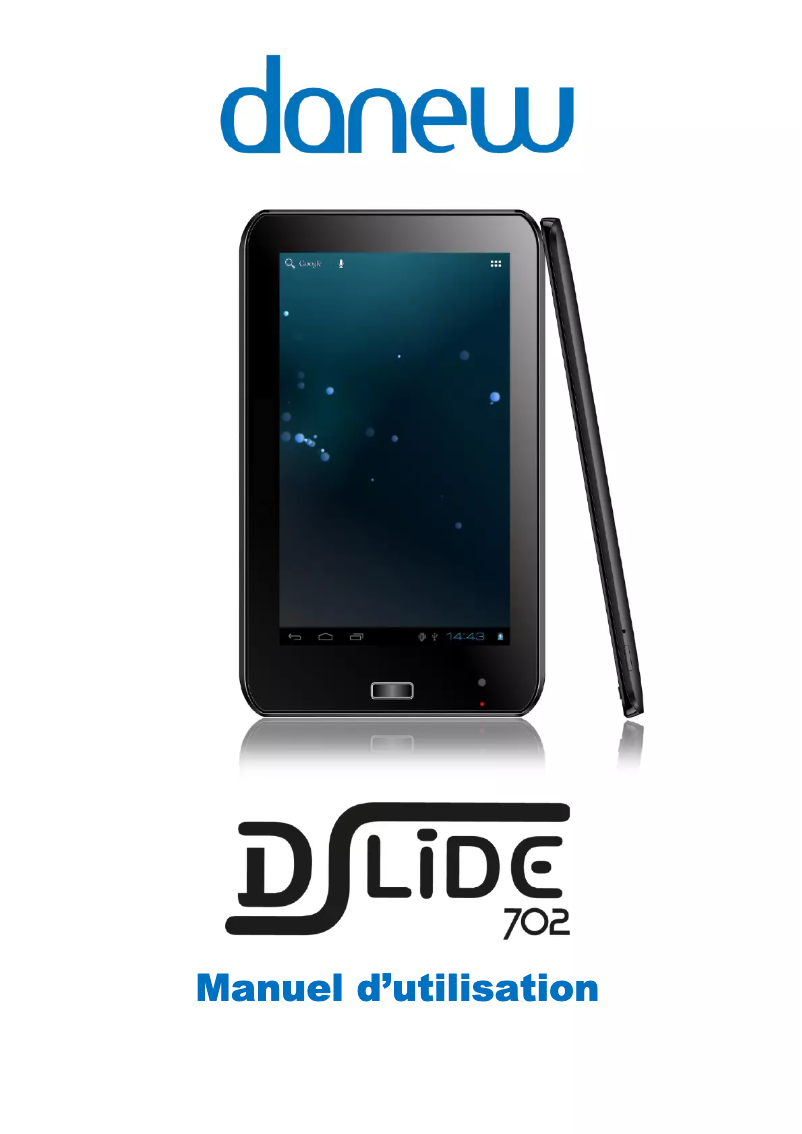 Image de la première page du manuel de l'appareil DSlide 702