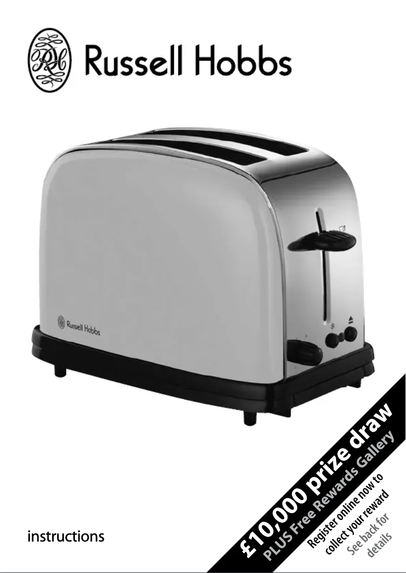 Page 1 de la notice Manuel utilisateur Russell Hobbs 18953