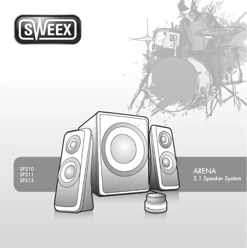 Page 1 of the manual User Manual Sweex SP311V2