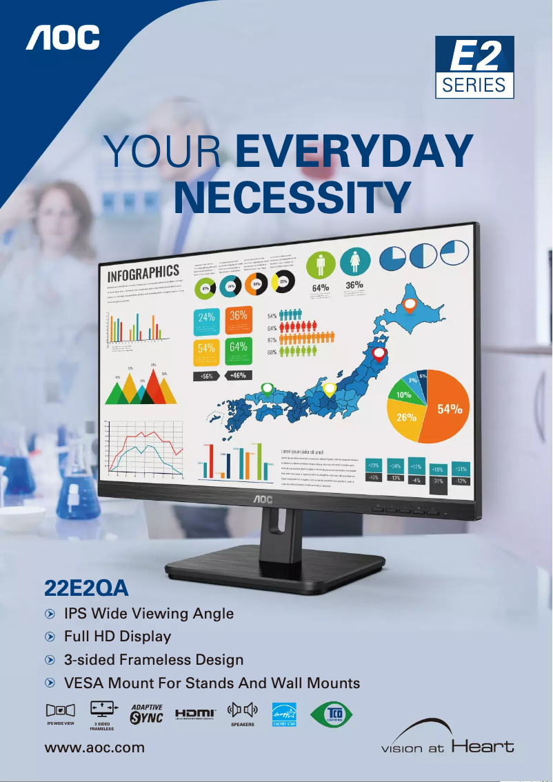 Image de la première page du manuel de l'appareil 22E2QA