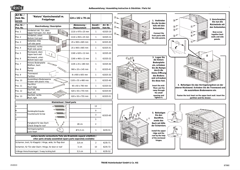 Image de la première page du manuel de l'appareil 62325