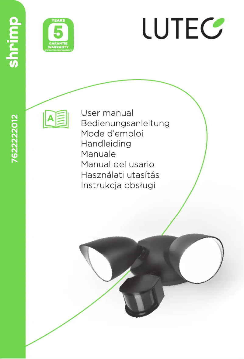 Image de la première page du manuel de l'appareil Shrimp