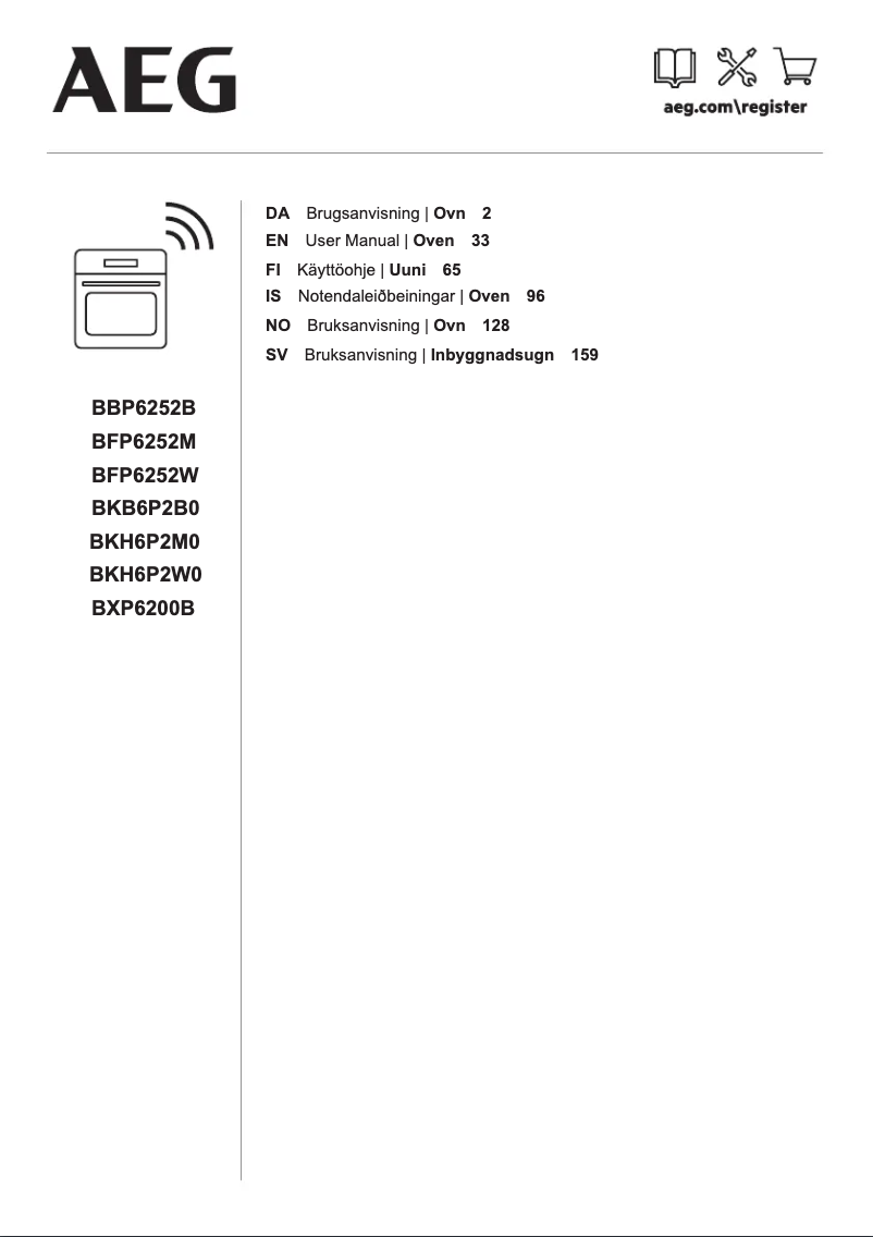 Imagen de la primera página del manual del dispositivo BBP6252B