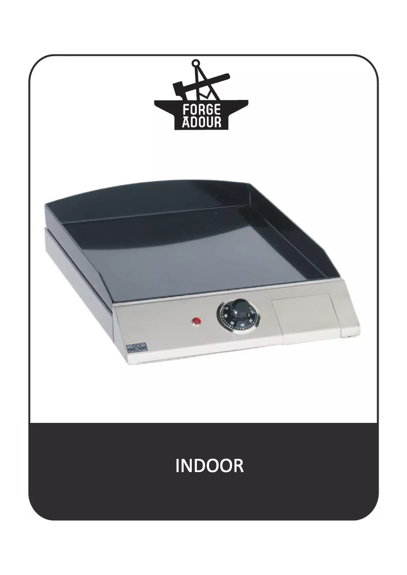 Page n°1 - Manuel utilisateur Forge Adour Indoor