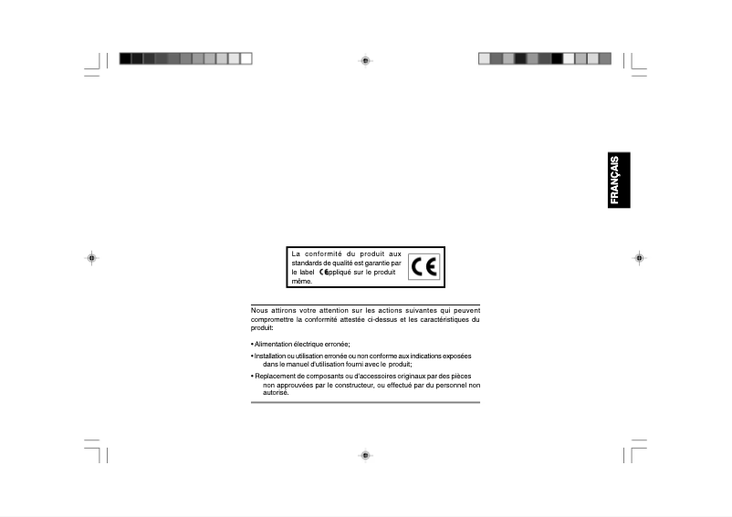 Page 1 de la notice Manuel utilisateur Olivetti ECR 5500