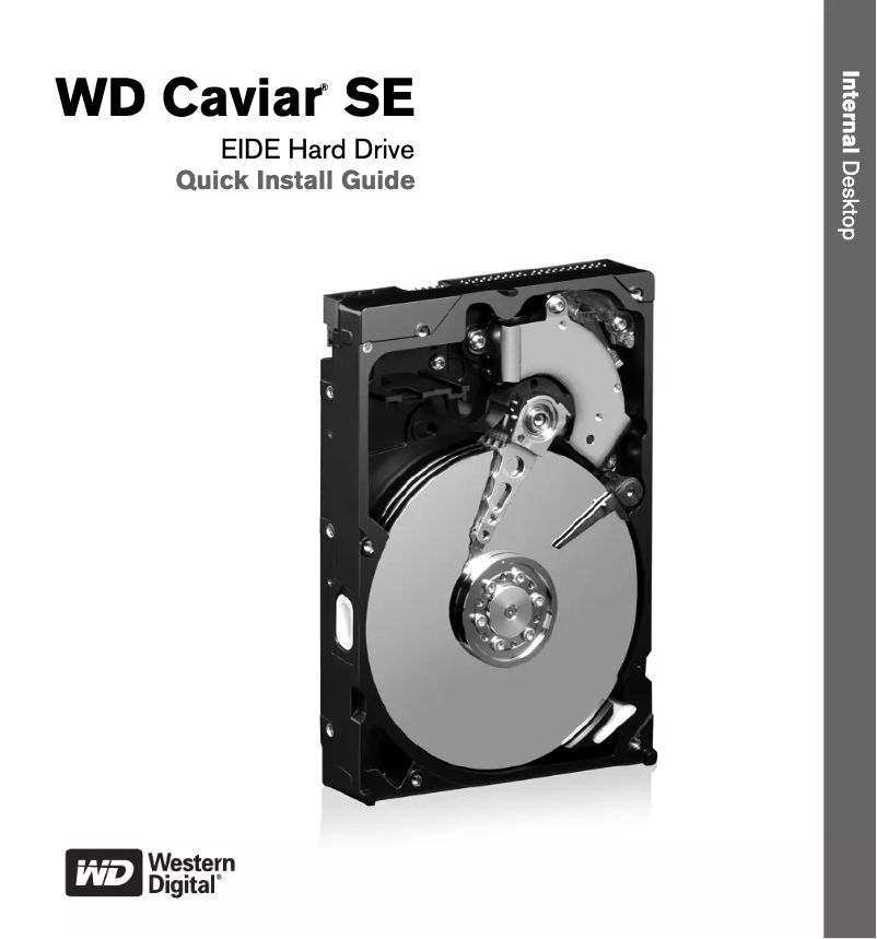 Page 1 de la notice Manuel utilisateur Western Digital Caviar SE WD800BB