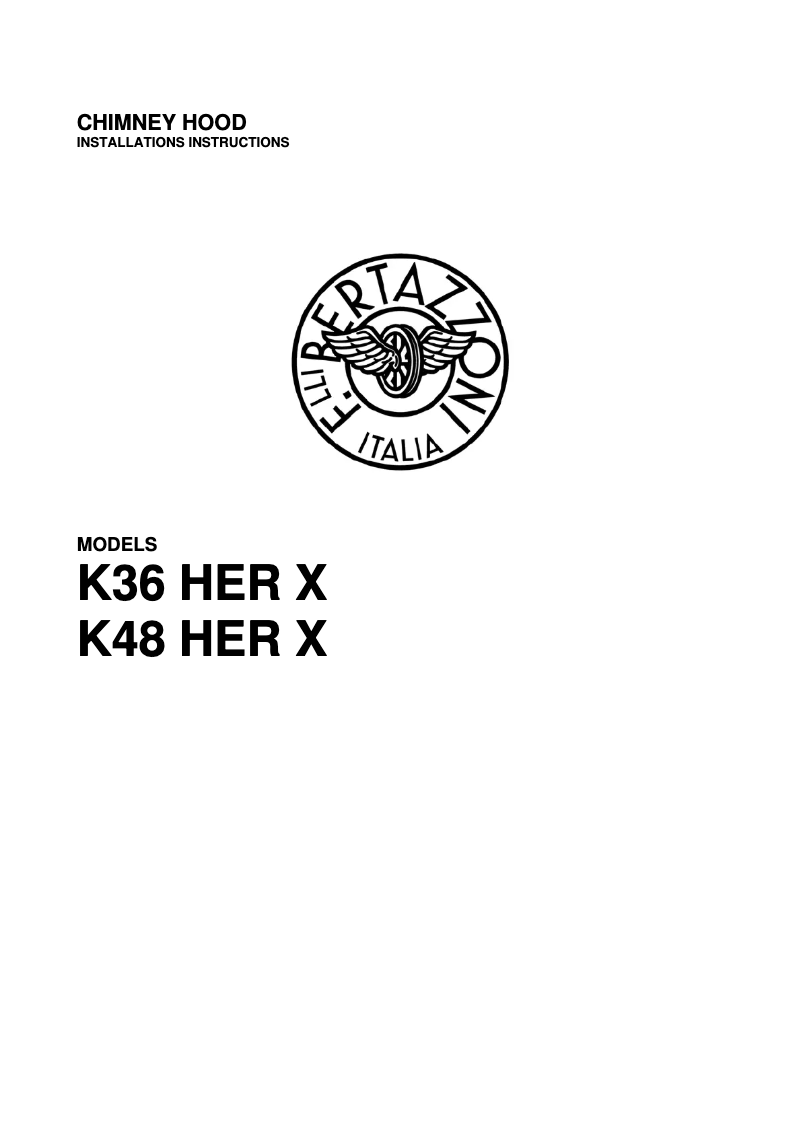 Image de la première page du manuel de l'appareil KC36 HER NE