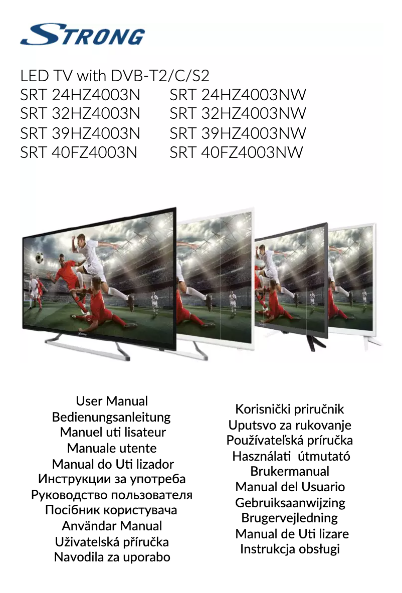 Image de la première page du manuel de l'appareil 24HZ4003NW