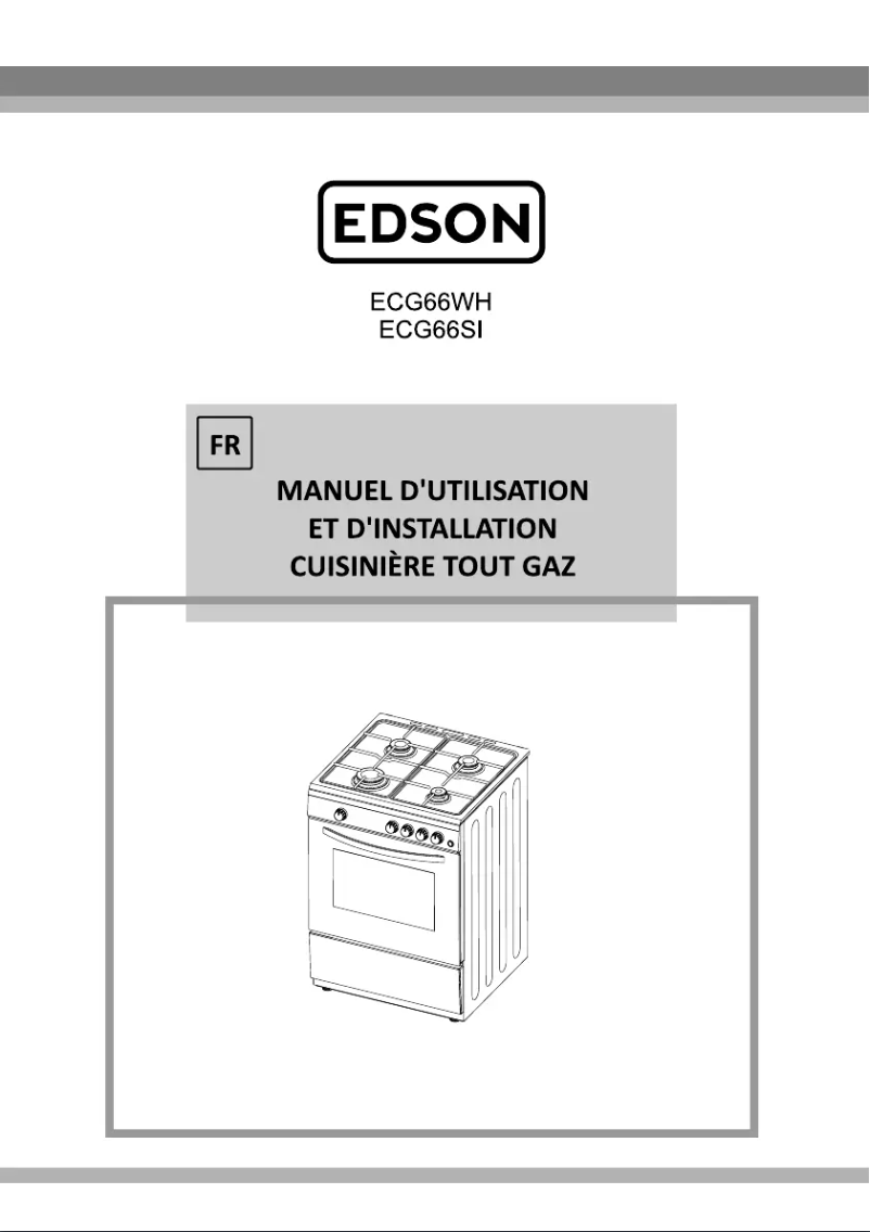 Image de la première page du manuel de l'appareil ECG66WH