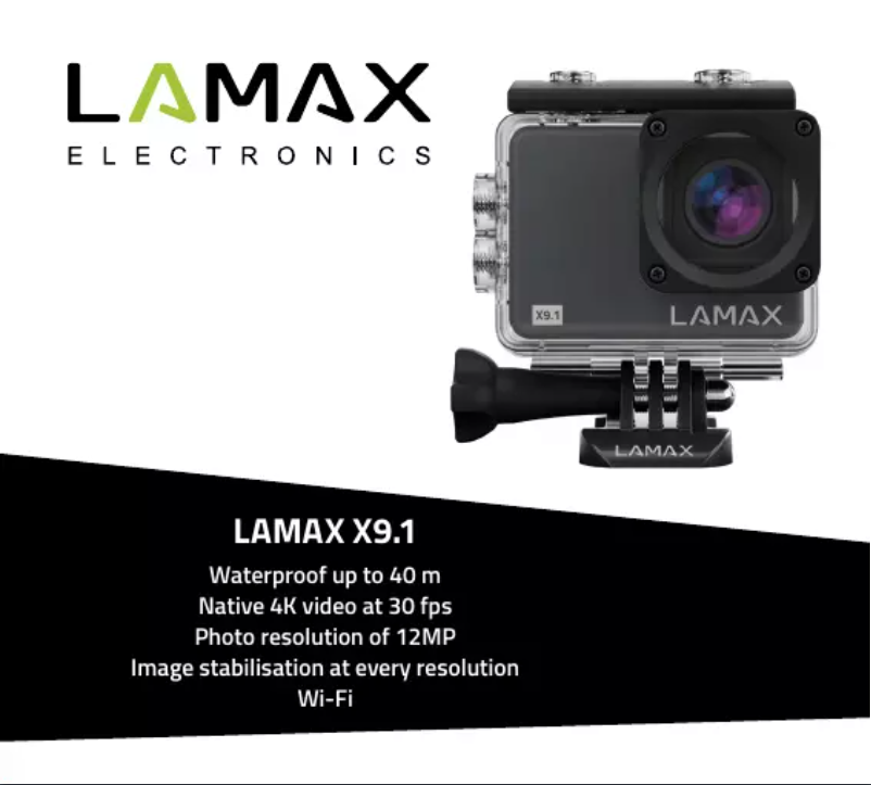 Image de la première page du manuel de l'appareil X9.1