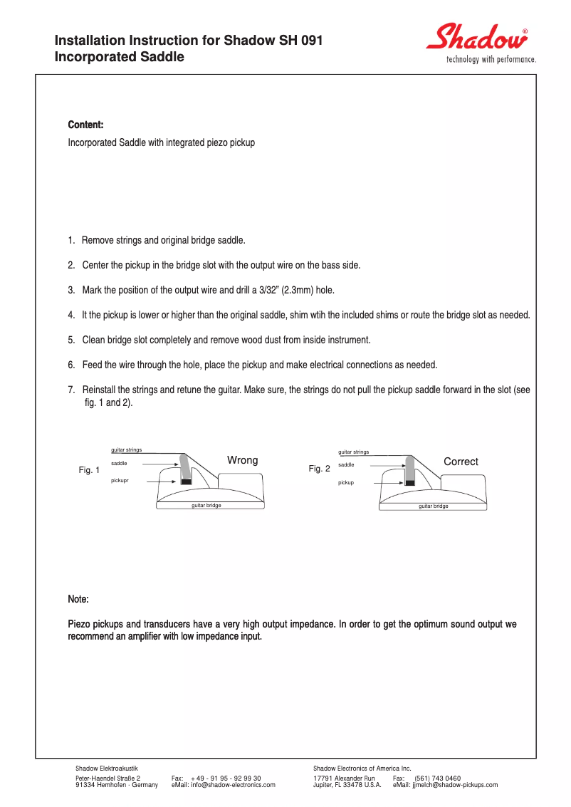 Image de la première page du manuel de l'appareil SH091