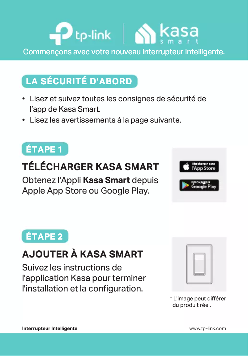 Page n°1 - Manuel utilisateur TP-Link Kasa HS200