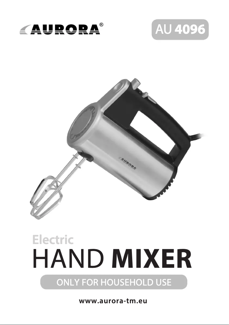Page 1 de la notice Manuel utilisateur Aurora AU4096