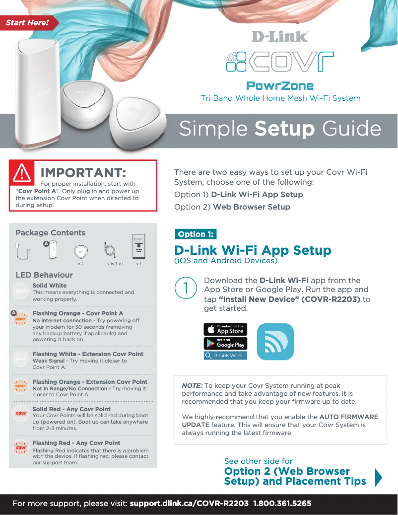 Page n°1 - Manuel utilisateur D-Link COVR-R2203