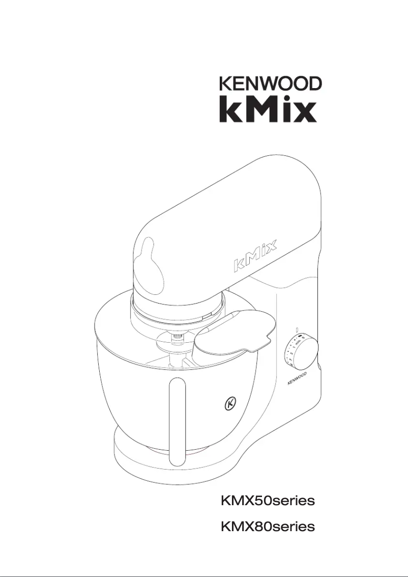 Page 1 de la notice Manuel utilisateur Kenwood KMX81