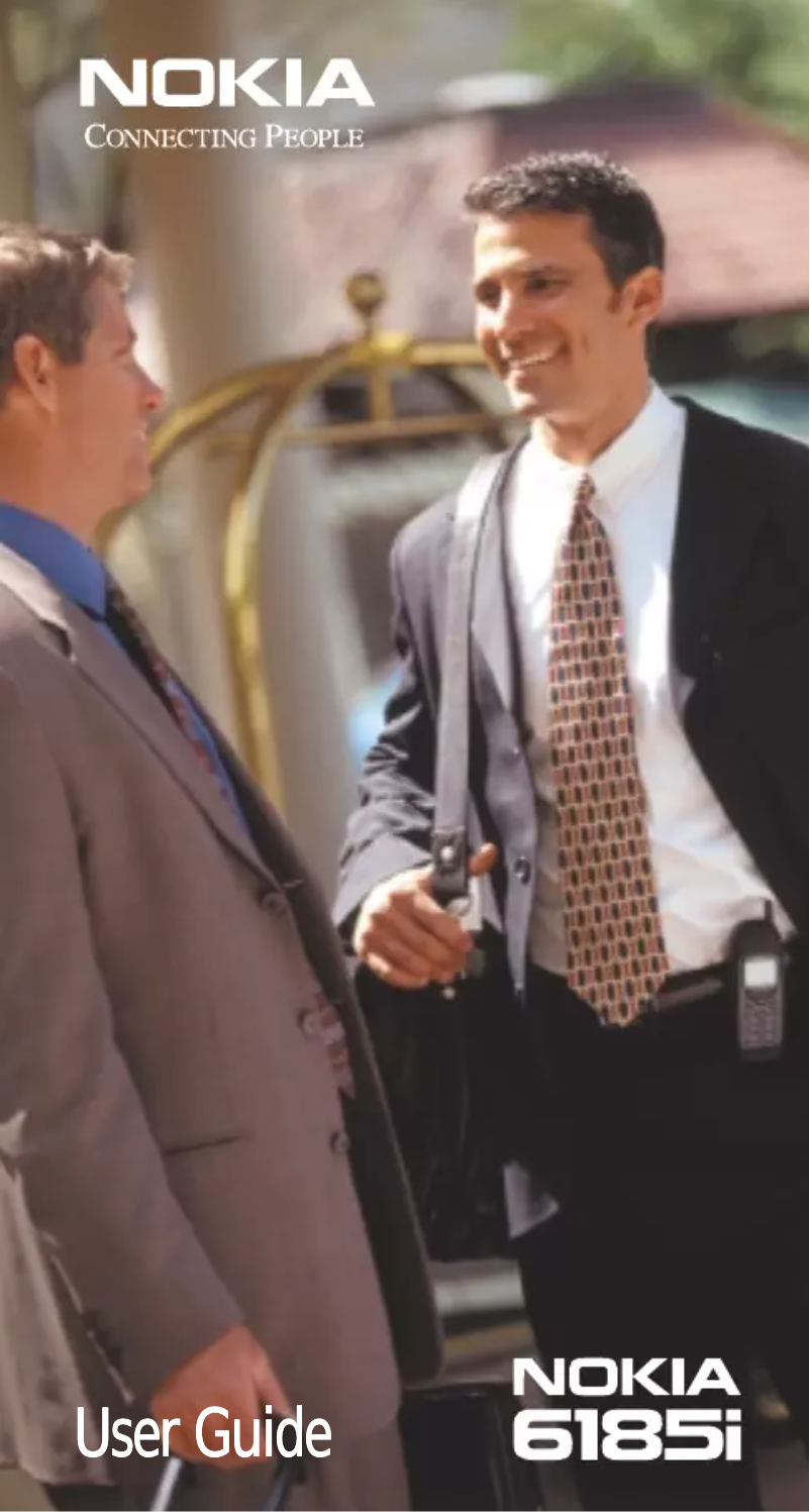 Page 1 de la notice Manuel utilisateur Nokia 6185i