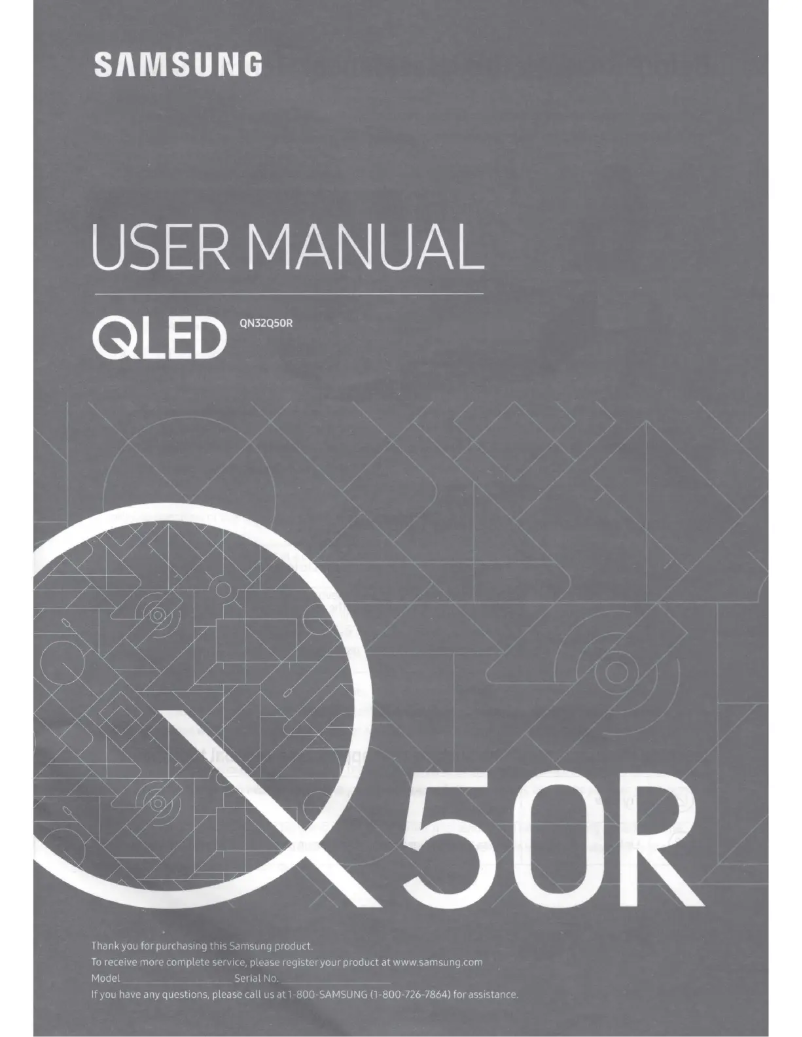 Image de la première page du manuel de l'appareil QN32Q50R