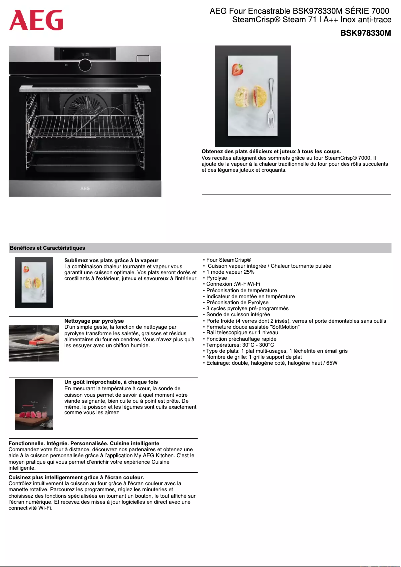 Imagen de la primera página del manual del dispositivo BSK978330M