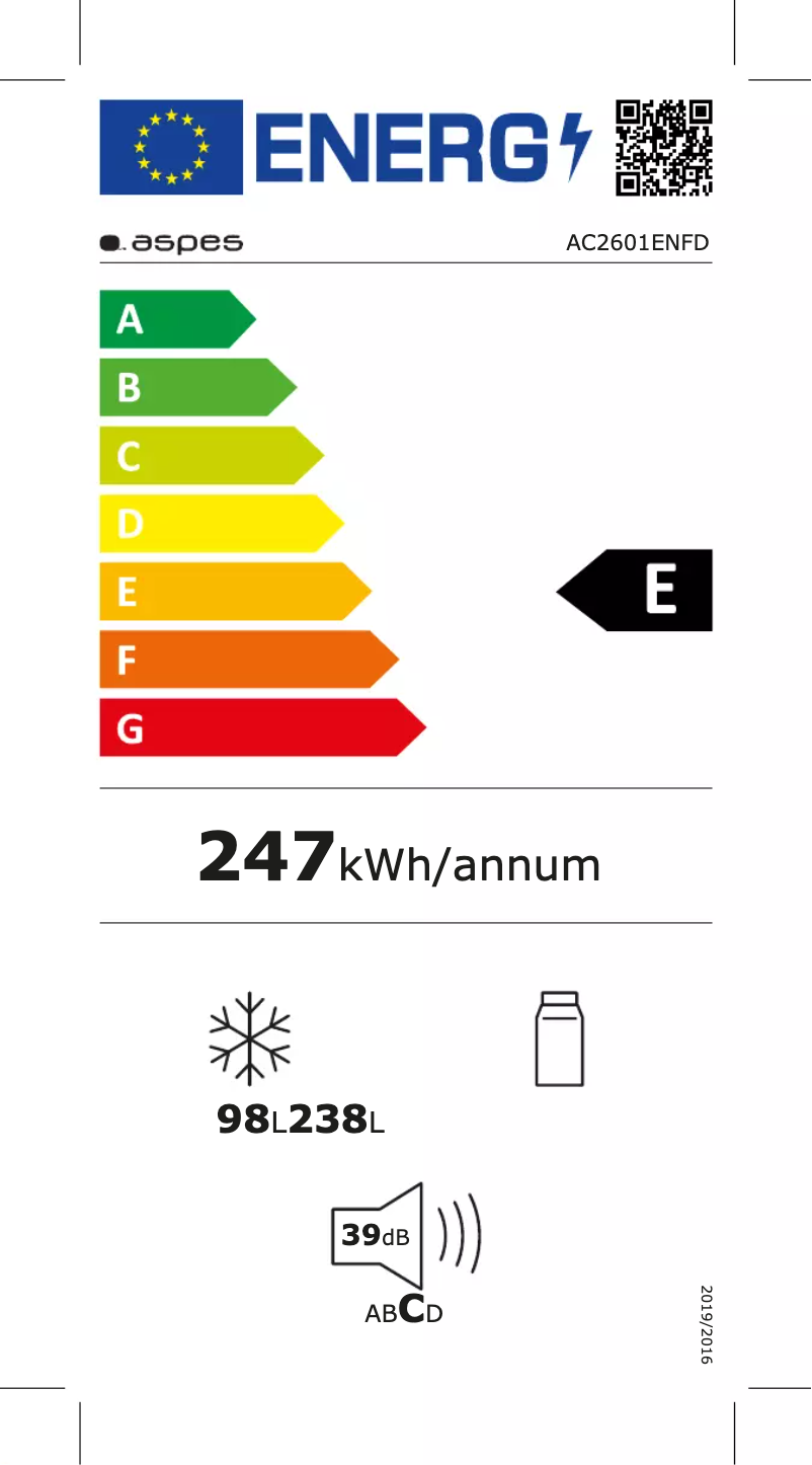 Image de la première page du manuel de l'appareil AC2601ENFD