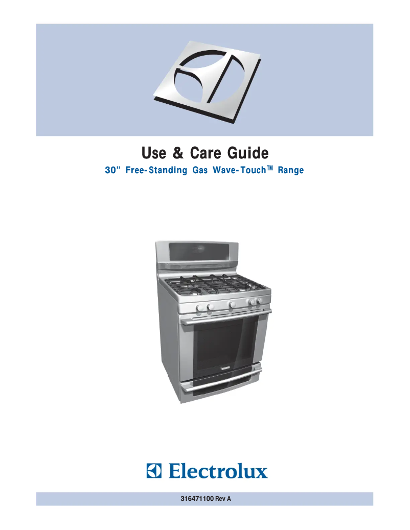 Page 1 de la notice Manuel utilisateur Electrolux EW30GF65GB