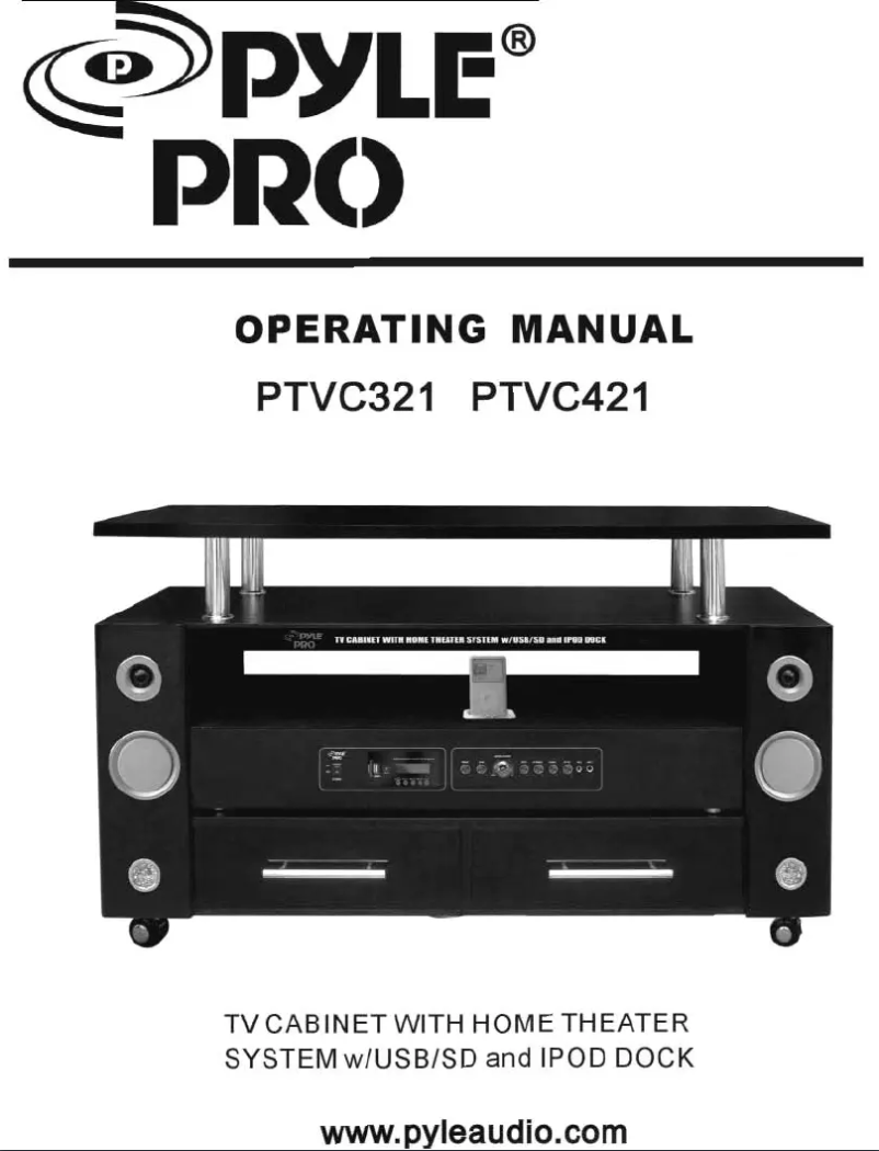 Image de la première page du manuel de l'appareil PTVC321