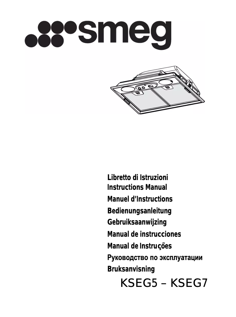 Page n°1 - Manuel utilisateur Smeg KSEG5