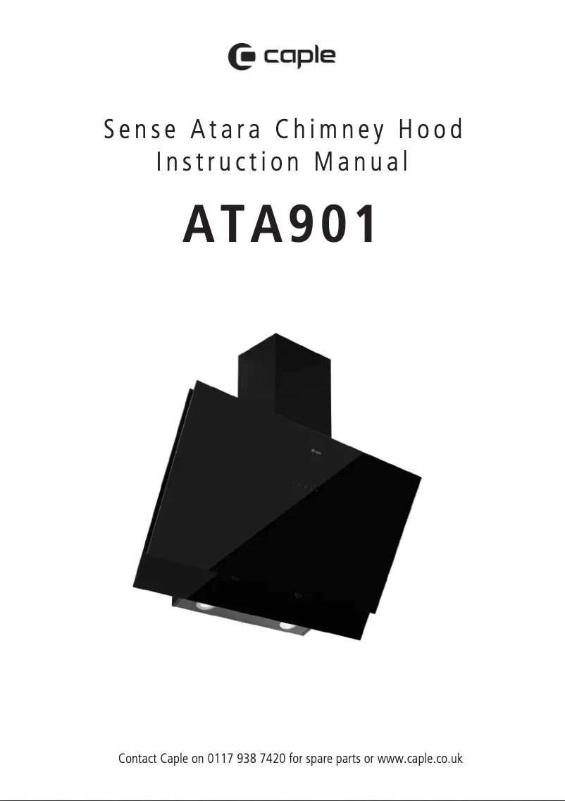 Page n°1 - Manuel utilisateur Caple ATA901