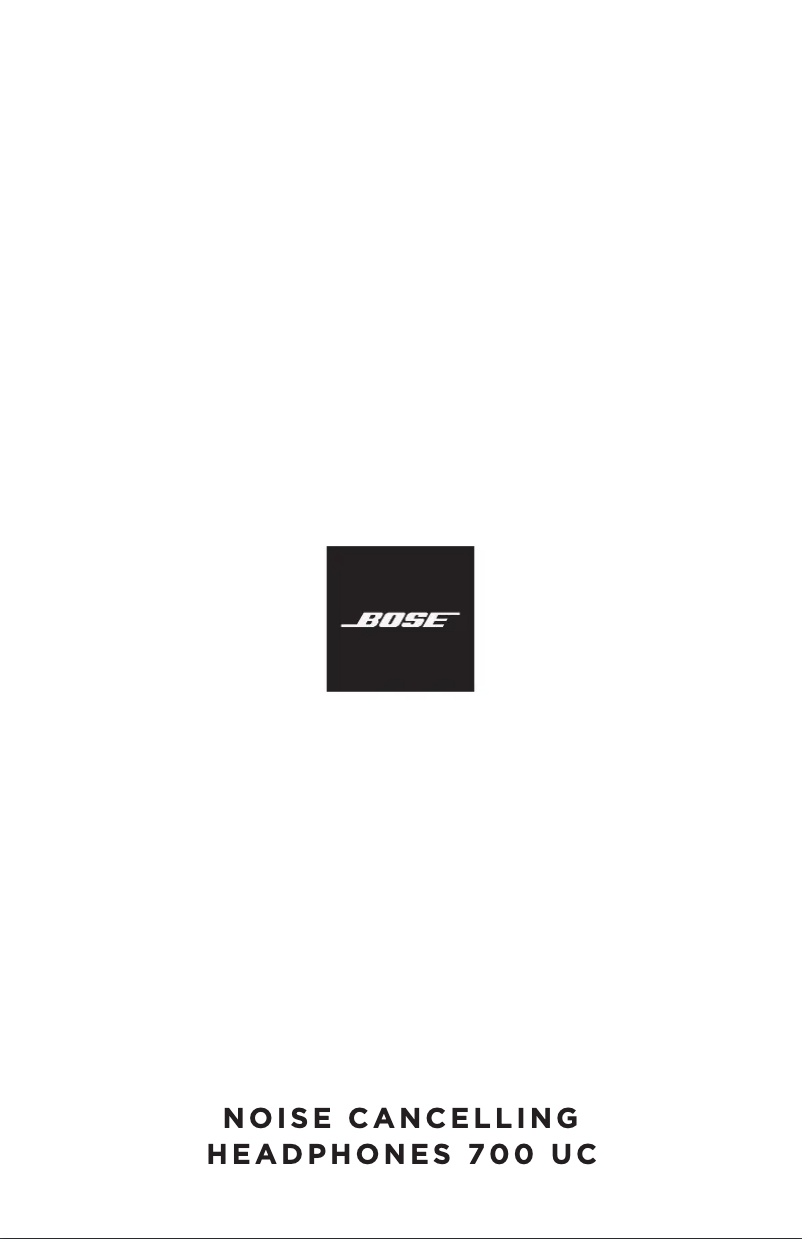 Image de la première page du manuel de l'appareil Noise Cancelling Headph​ones 700 UC