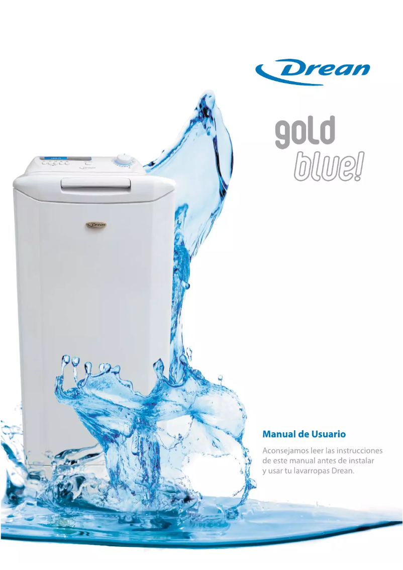 Page n°1 - Manuel utilisateur Drean Gold Blue! 10.8