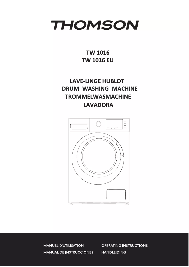 Página 1 del manual Manual de usuario Thomson TW1016EU
