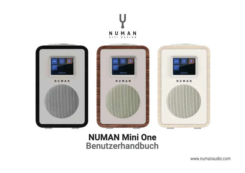 Page 1 de la notice Manuel utilisateur Numan Mini One