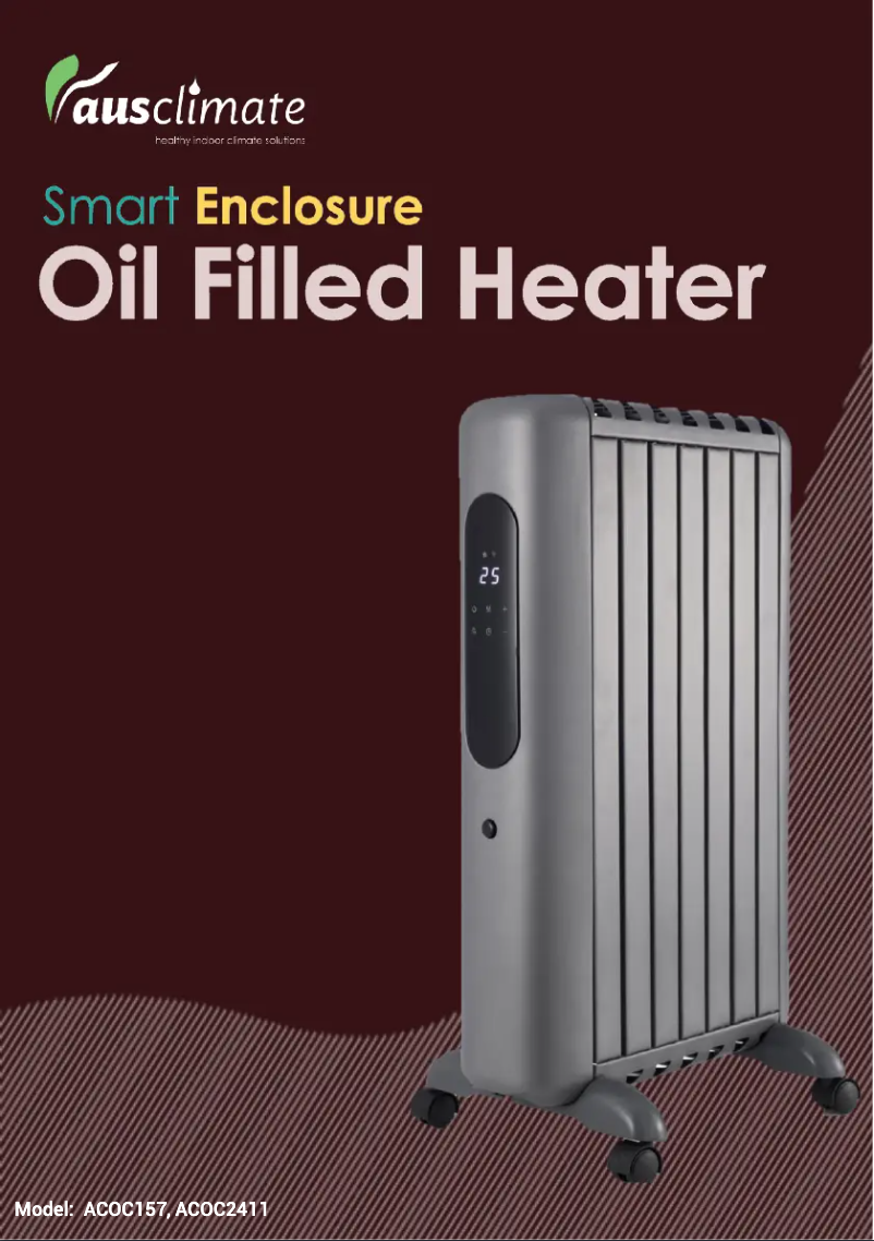 Image de la première page du manuel de l'appareil ACOC157