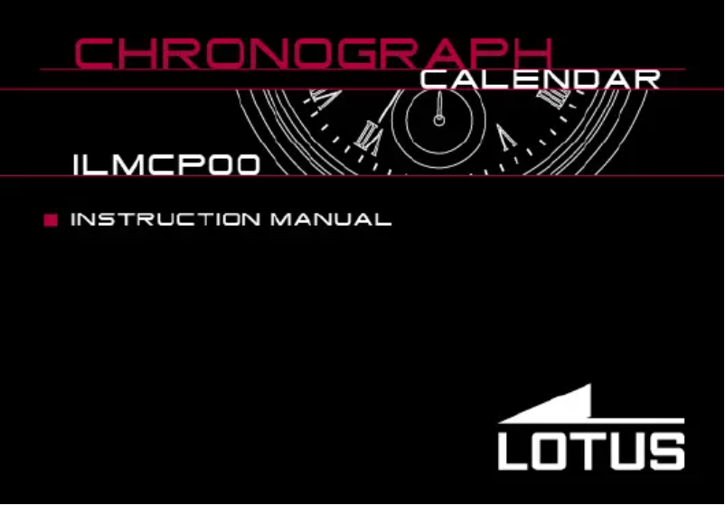 Page 1 de la notice Manuel utilisateur Lotus 9916