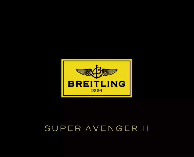 Image de la première page du manuel de l'appareil Super Avenger II