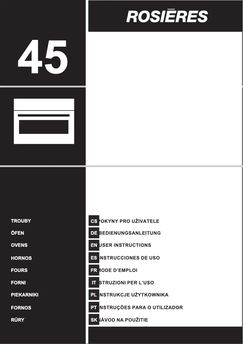 Image de la première page du manuel de l'appareil RMC34NSM0