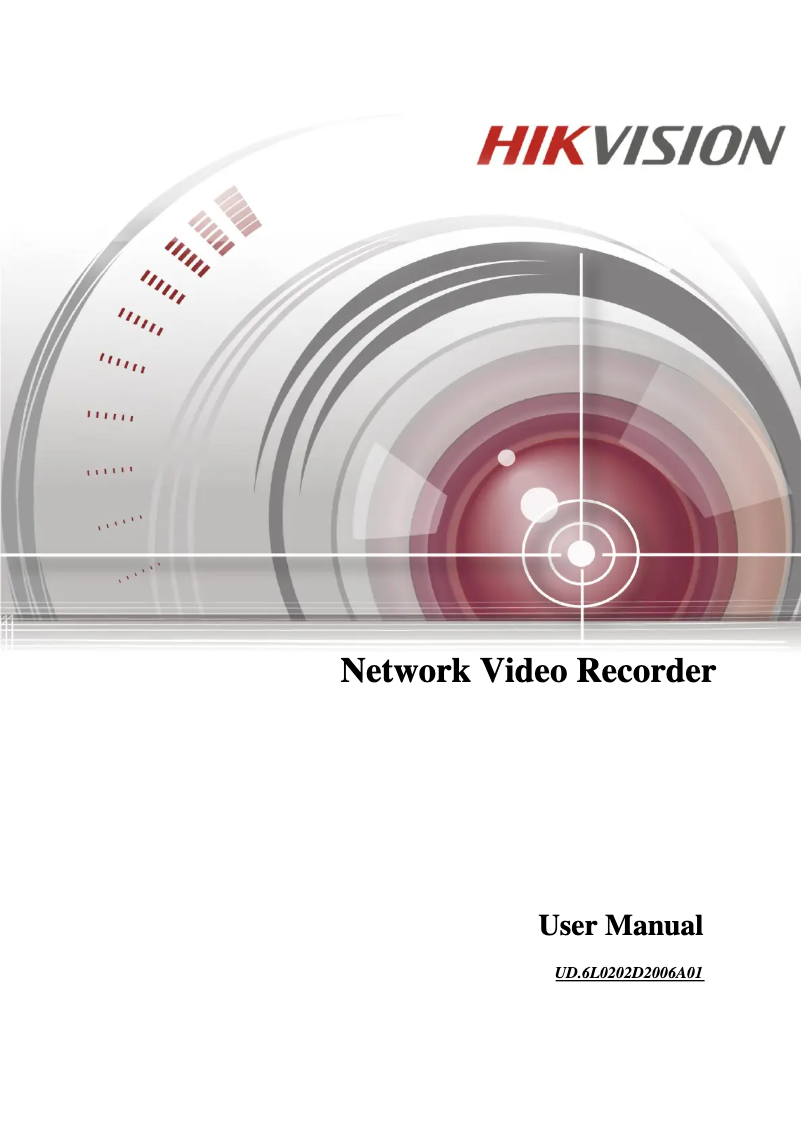 Page n°1 - Manuel utilisateur Hikvision DS-7604NI-E1