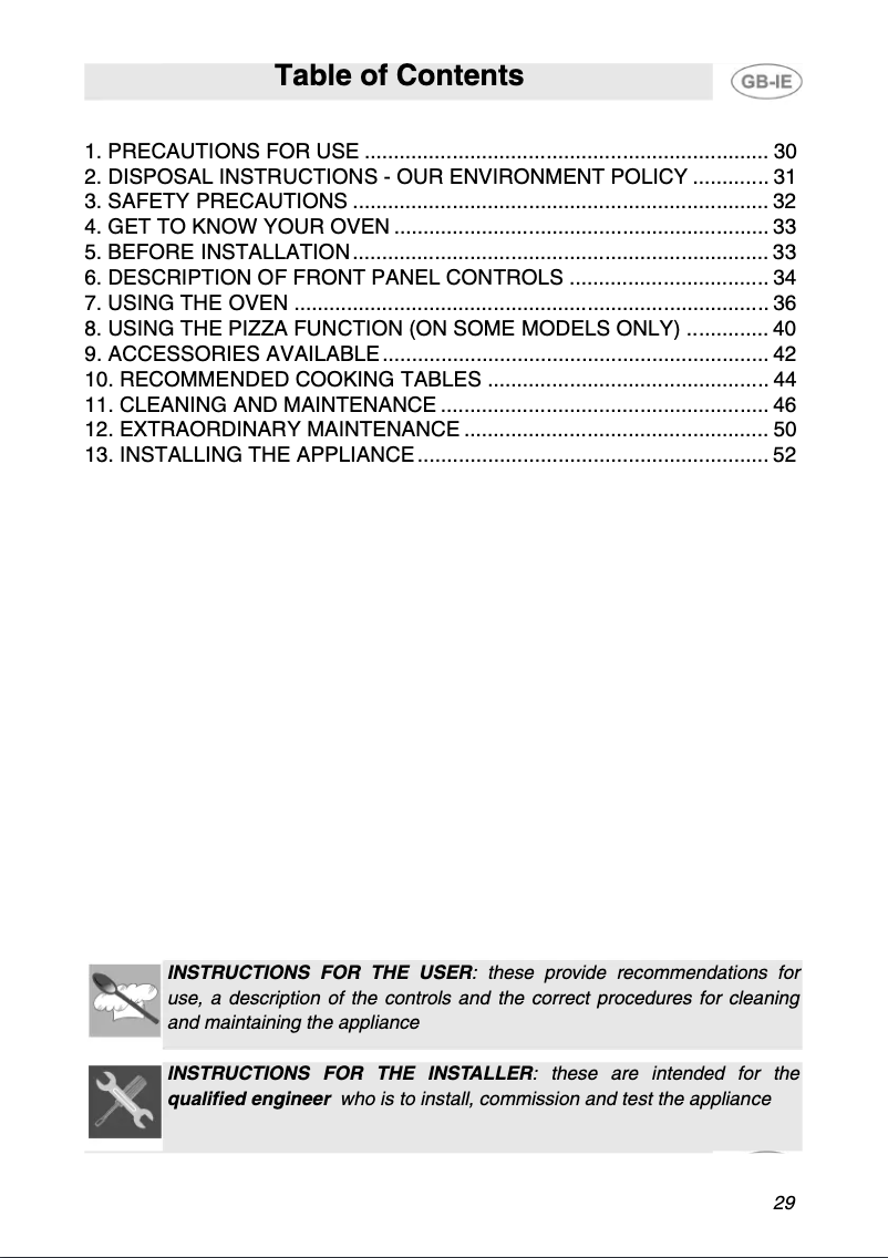 Image de la première page du manuel de l'appareil SC100