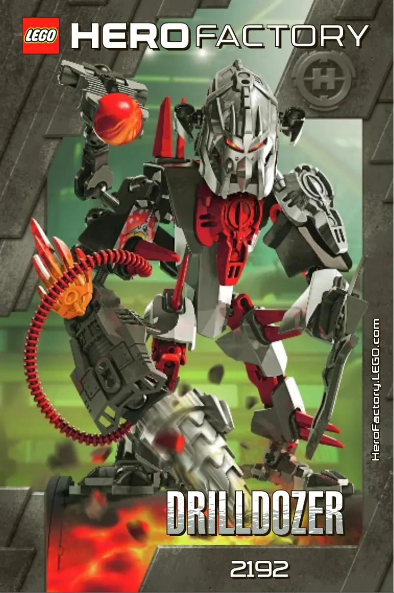 Page 1 de la notice Manuel utilisateur Lego HERO Factory 2192