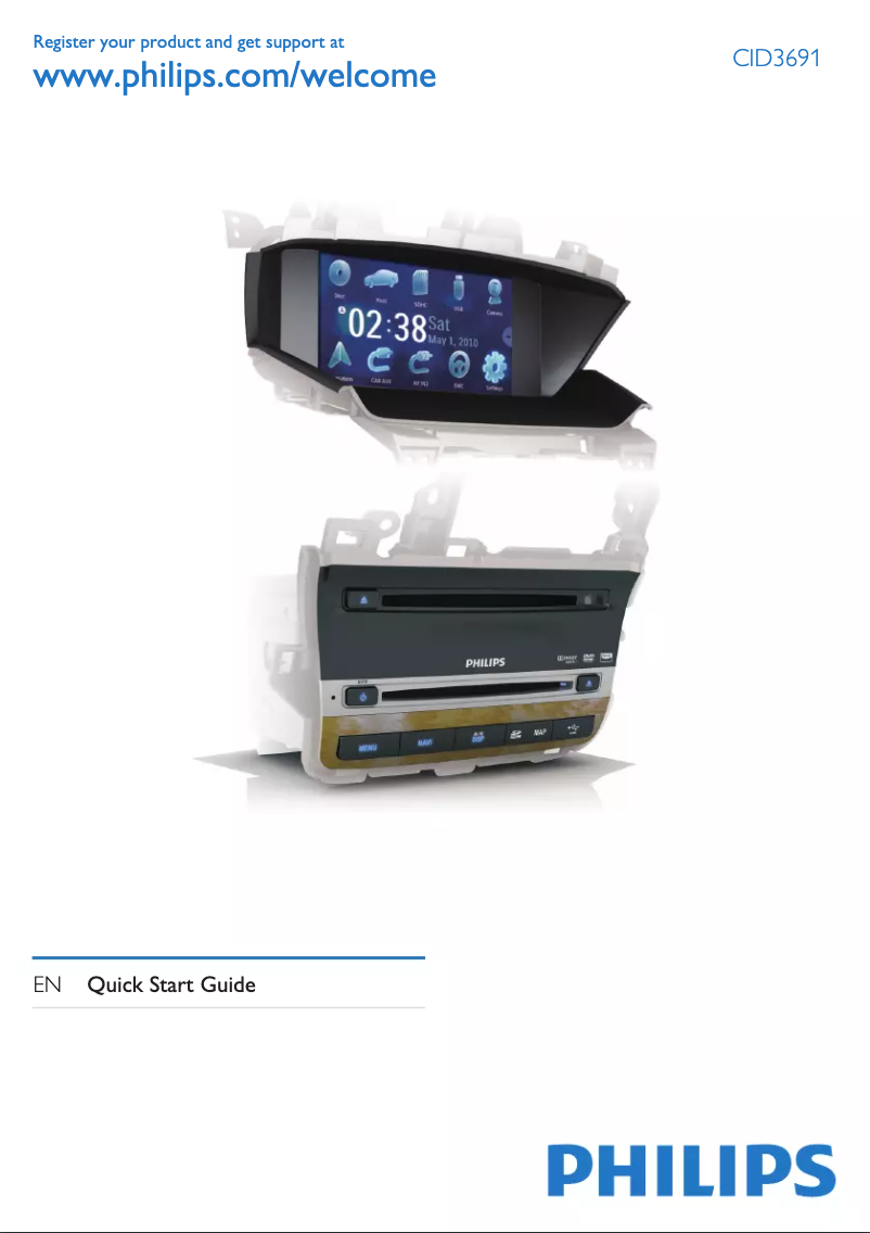 Image de la première page du manuel de l'appareil CID3691