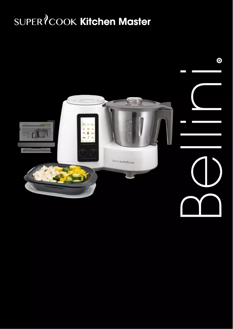 Page n°1 - Manuel utilisateur Bellini Supercook Kitchen Master BTMKM800X