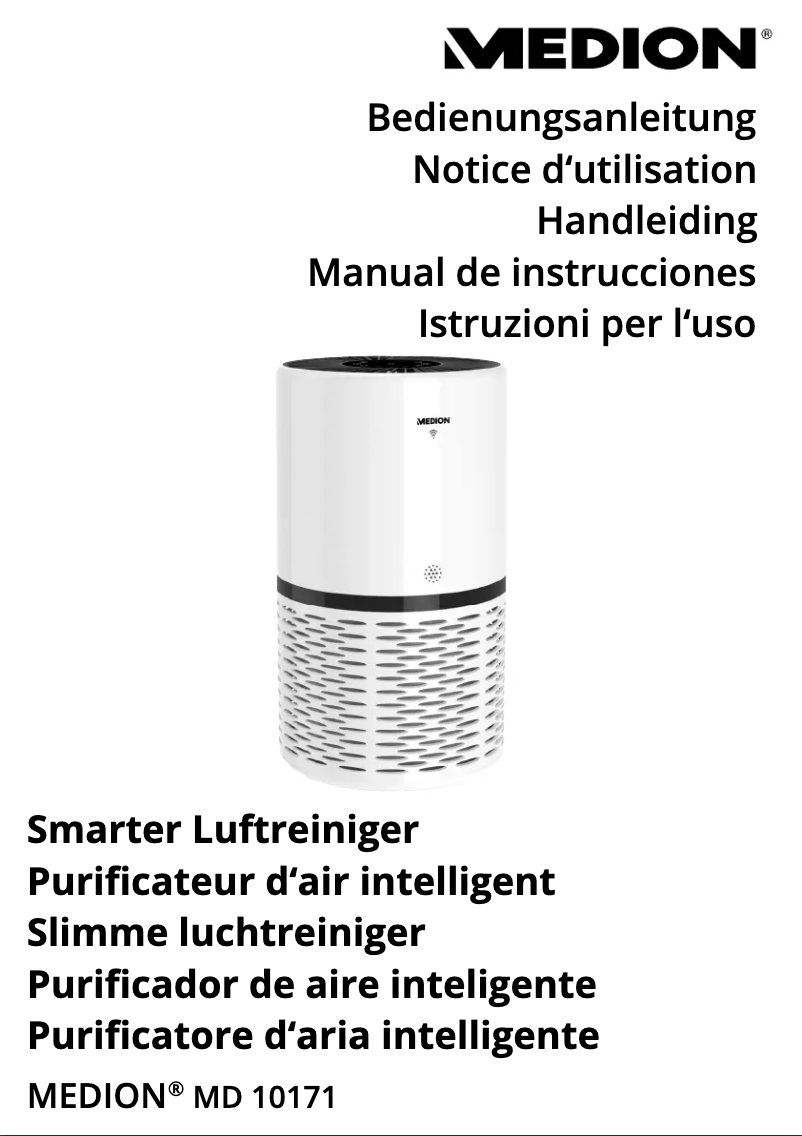 Page n°1 - Manuel utilisateur Medion MD 10171