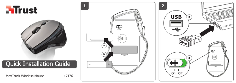 Page n°1 - Manuel utilisateur Trust Maxtrack 17176