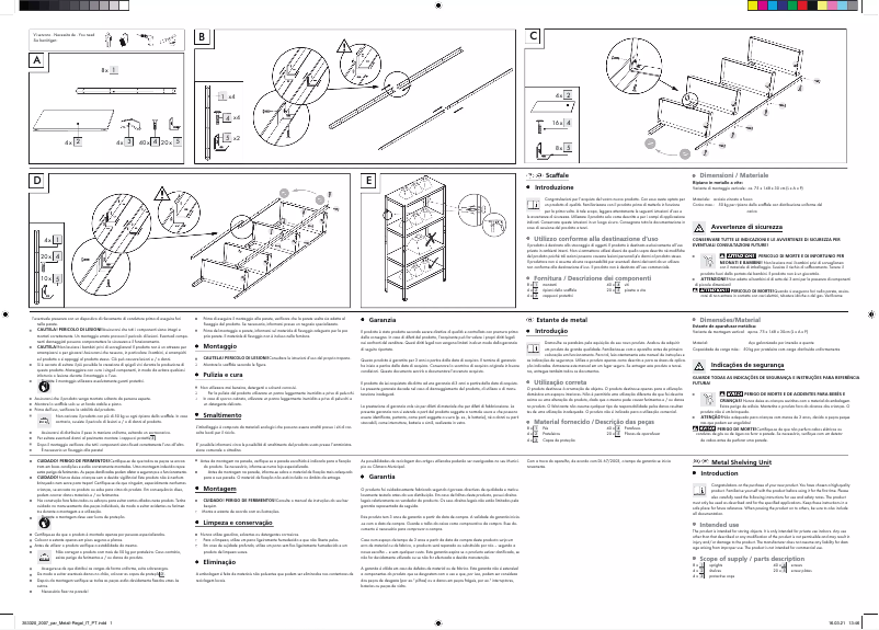 Página 1 del manual Manual de usuario Parkside IAN 353320